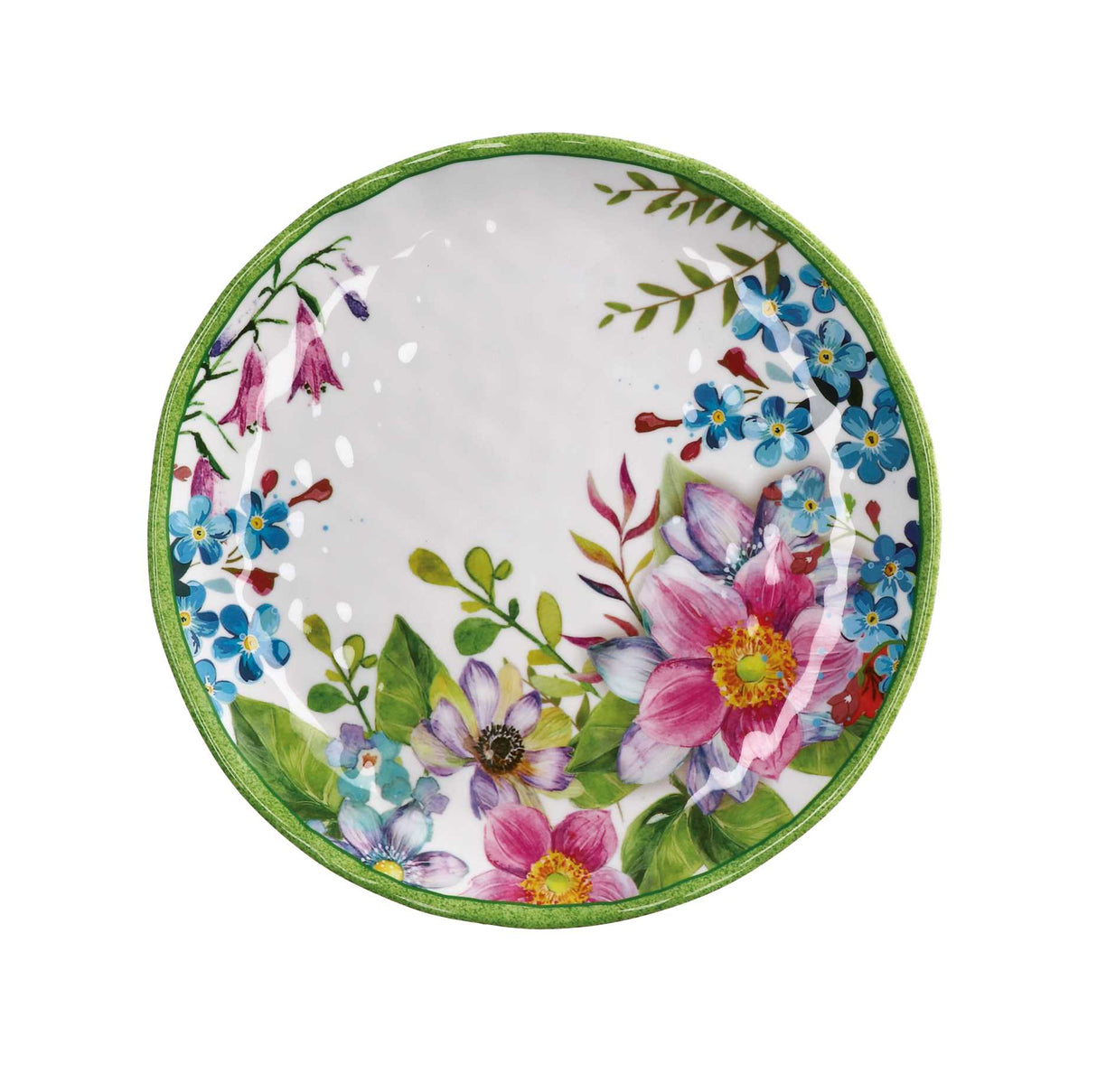 regalo italiano regalo italiano piatto frutta shia melamina d 22 cm h 2 cm multicolor ean 8057586111547