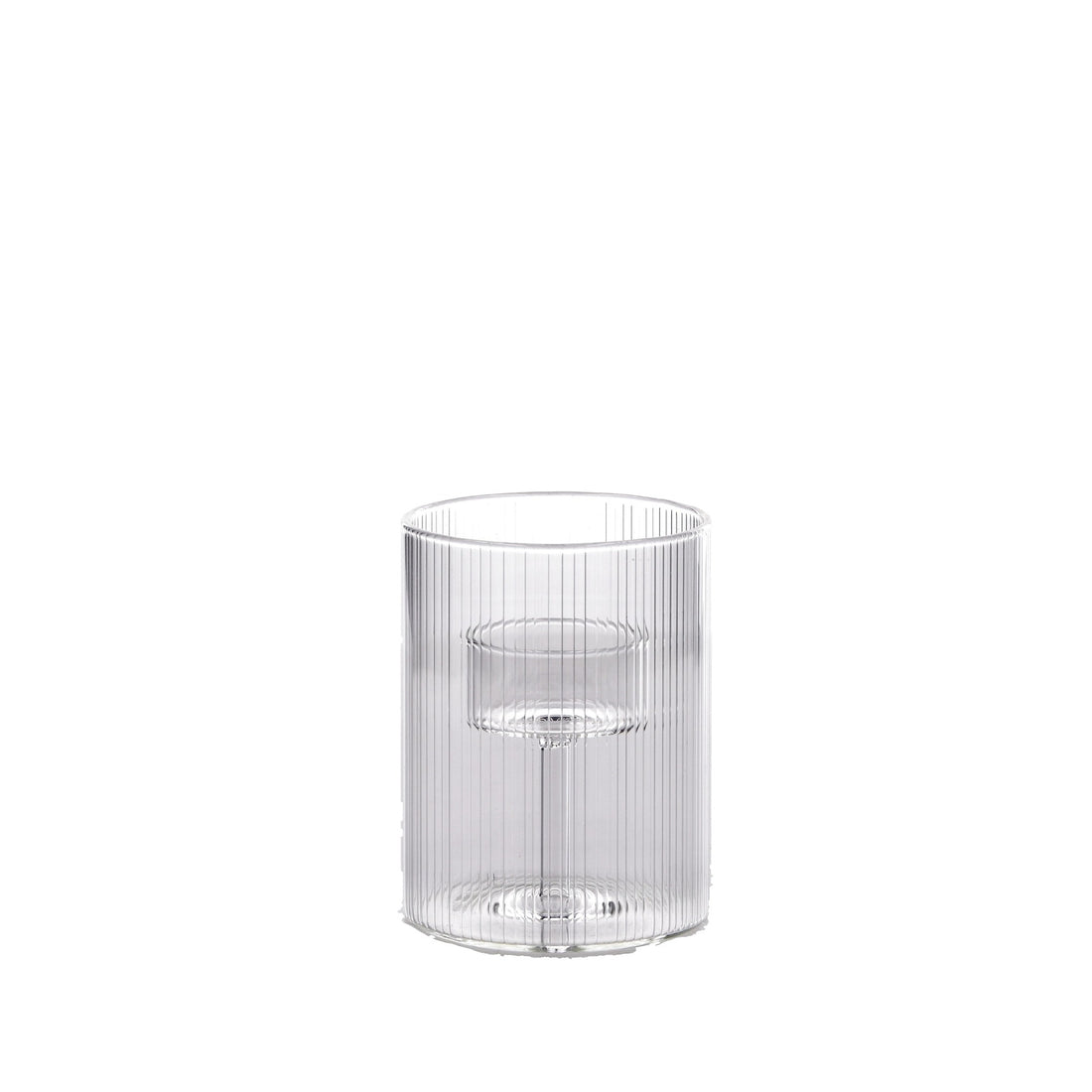 regalo italiano regalo italiano portacandela tealight d 8 cm h 11 cm vetro borosilicato ean 8057586201606