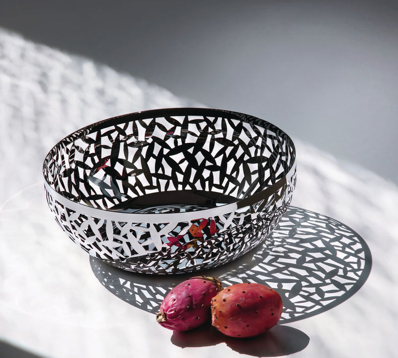 alessi alessi fruttiera cactus d 21 cm nero ean 8003299335787