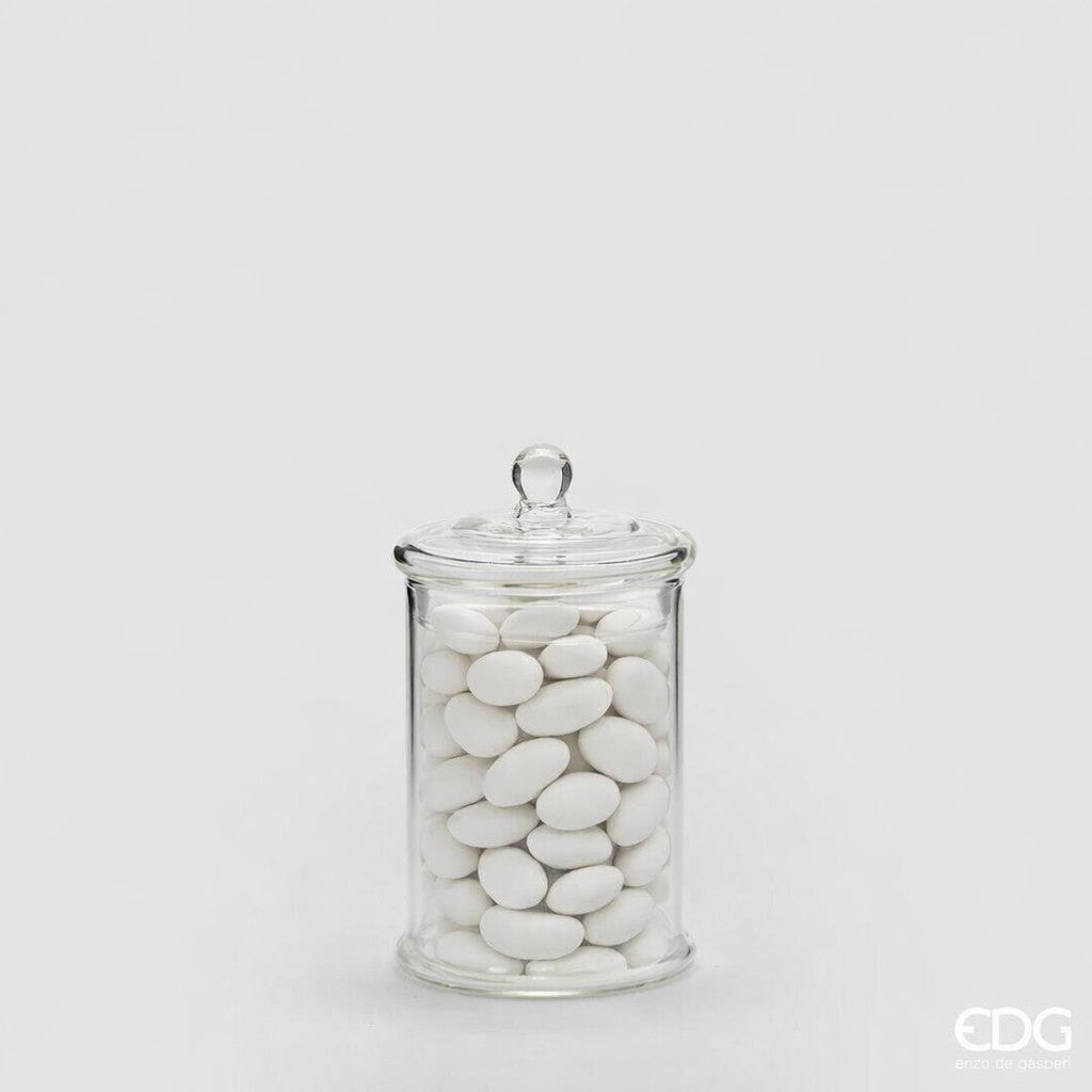 edg enzo de gasperi edg enzo de gasperi contenitore vaso cilindro h 10 cm d 65 cm portaconfetti vetro natural ean 8056372385629