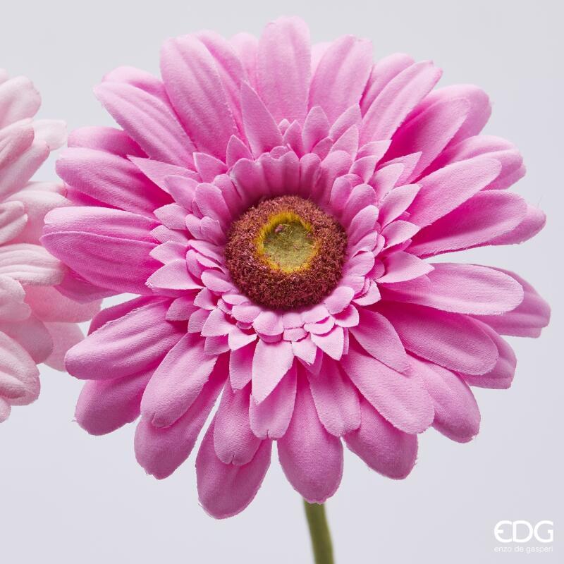 edg enzo de gasperi edg enzo de gasperi gerbera ramo ass h 60 cm d 12 cm pianta artificiale rosa crem 1 pz ean 8059824457028