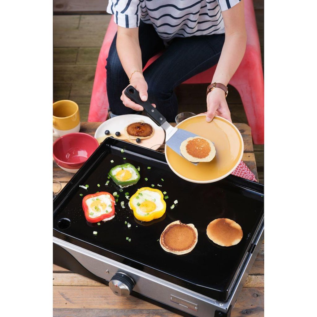 le marquier le marquier plancha elettrica la petite francaise 150 duo in acciaio piastra da cucina professionale ean 3339380176881
