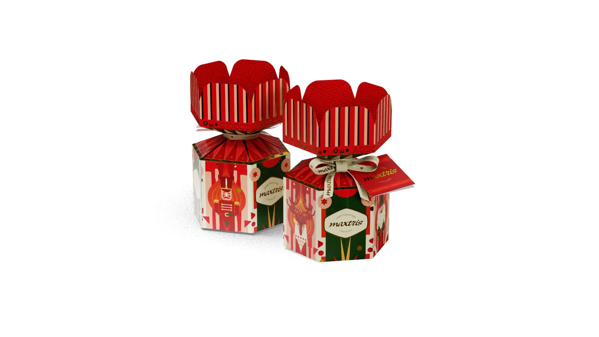 maxtris maxtris christmas boule mezza caramella cioccolatini assortite natale 70 gr ean 8022470877113
