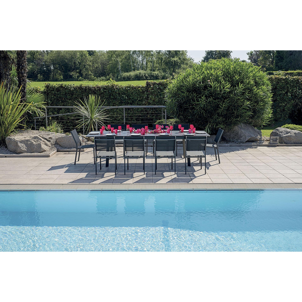 moia greenwood moia greenwood tavolo porto ercole allungabile 200300x102 cm alluminio antracite tavolo outdoor estensibile design moderno ean 8013054832543