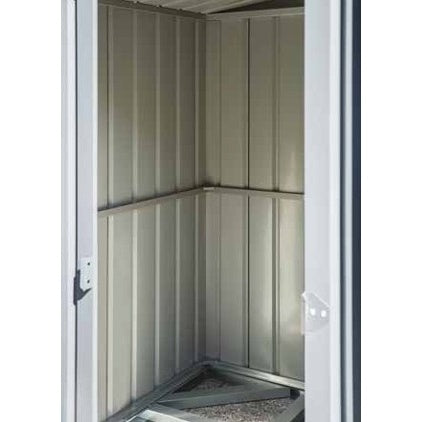moia greenwood moia greenwood telaio pavimento in acciaio galvanizzato 245 x 187 cm base per casetta a due falde robusta e resistente ean 8013054833304