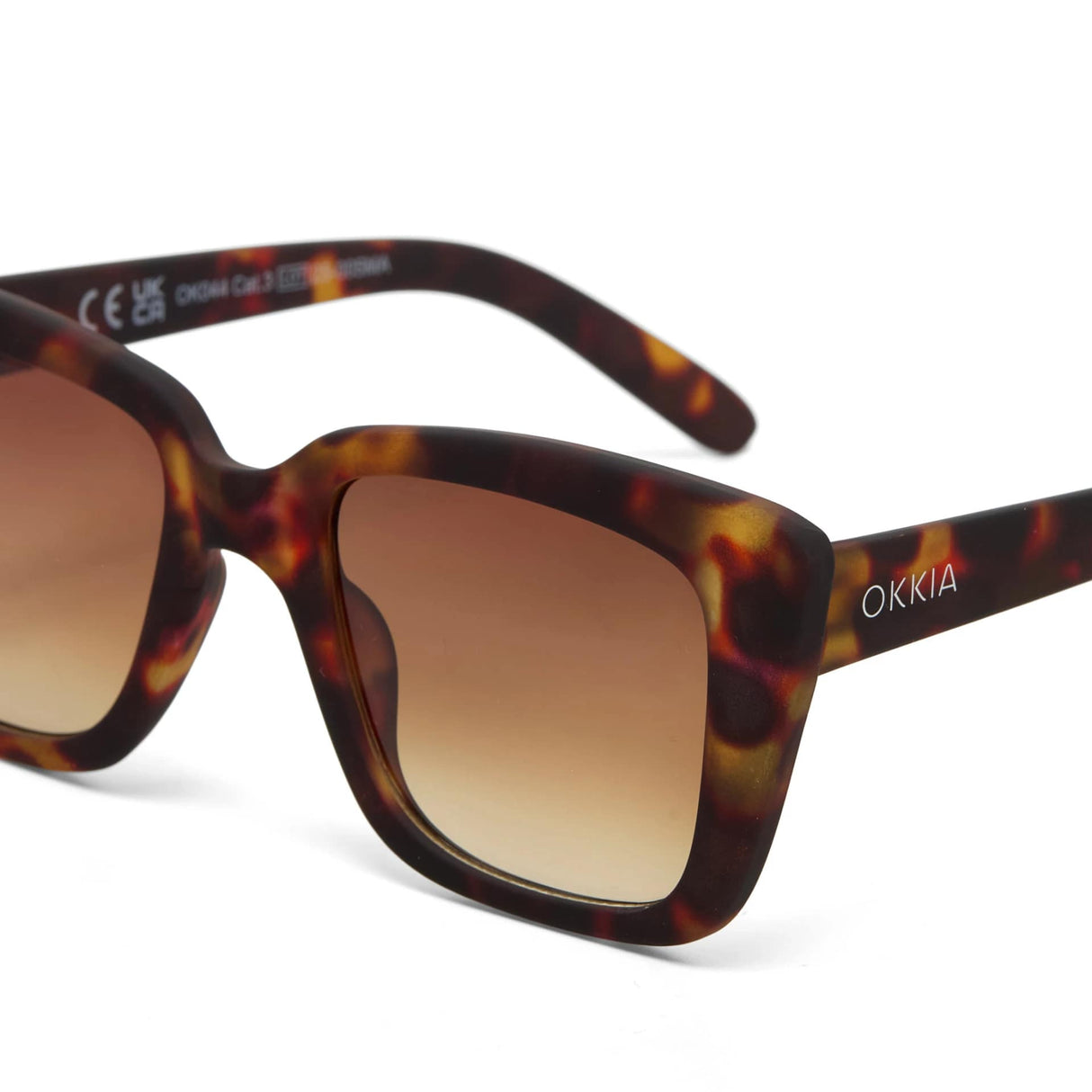 okkia okkia occhiale da sole premontato mod elba spring arms classic havana ean 8056211371240