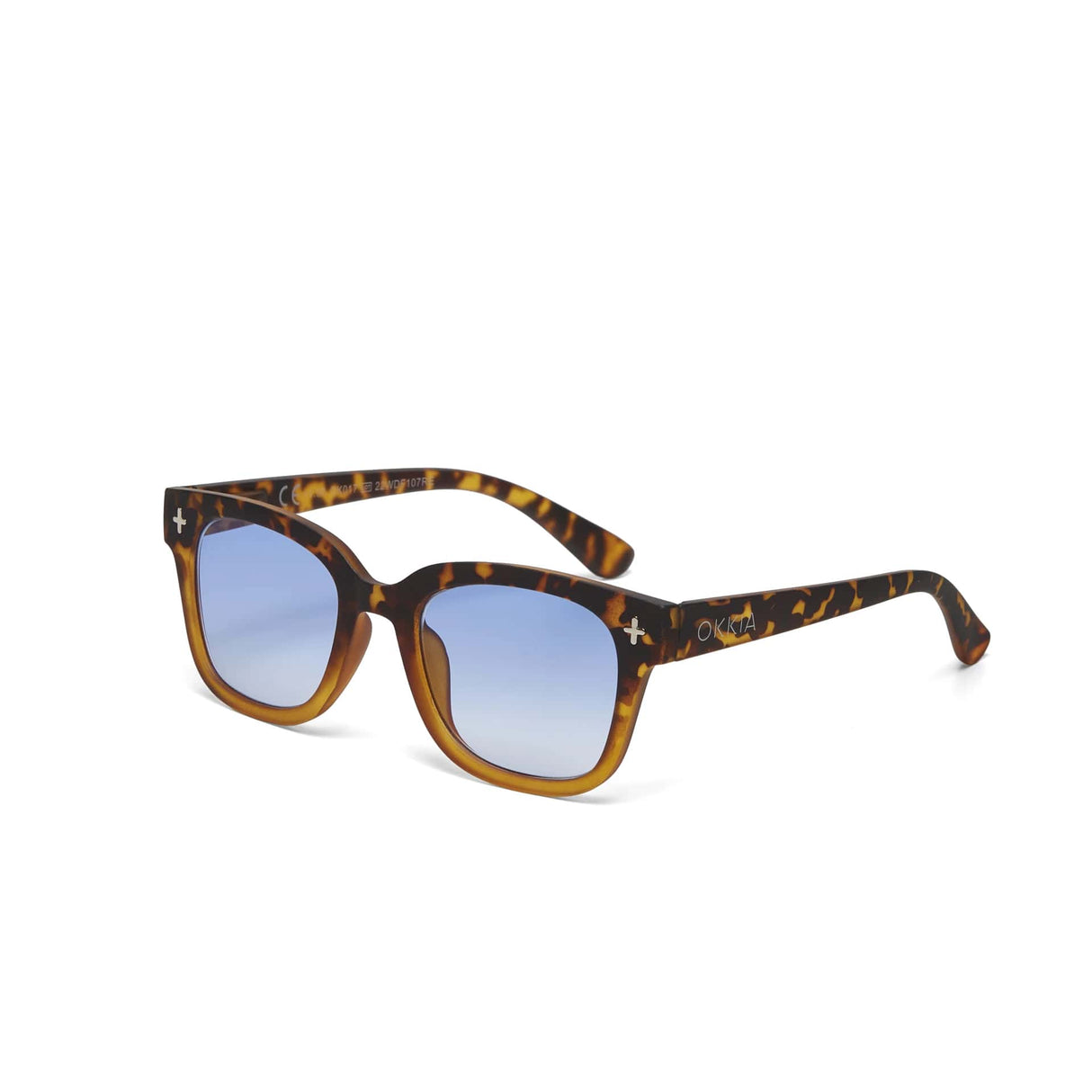 okkia okkia occhiale da sole premontato mod giovanni havana yellow w yellow finals ean 8055773195615