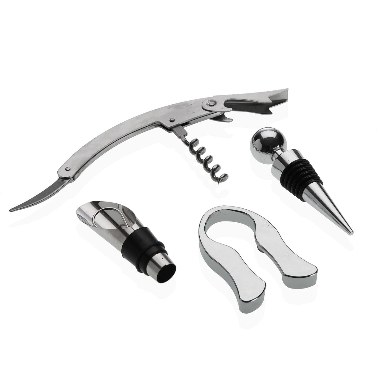 versa versa set vino a forma di barile h 15 cm 7 x 135 cm acciaio ean 8420327534873