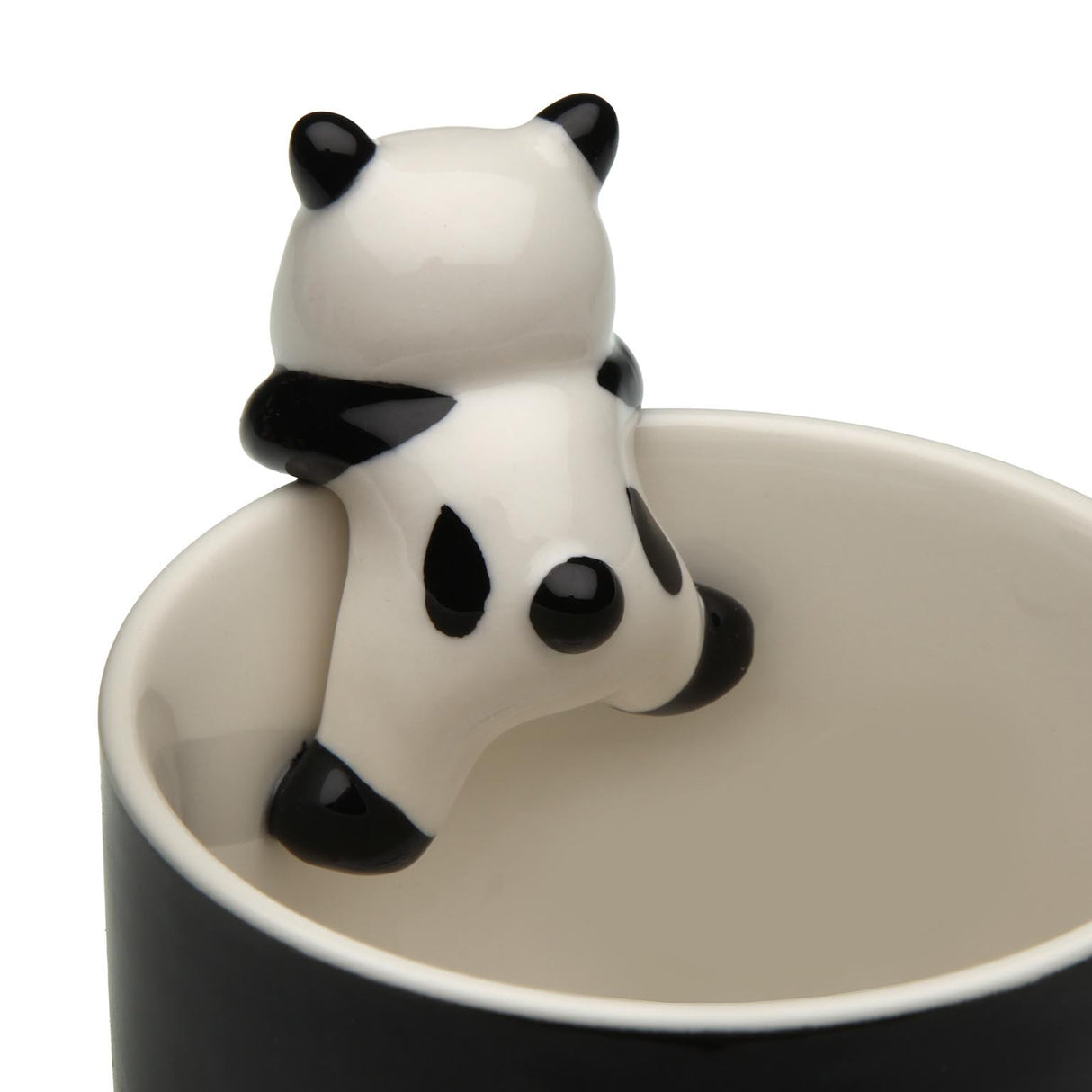 versa versa tazza panda 390 ml porcellana nero ean 8420327588654