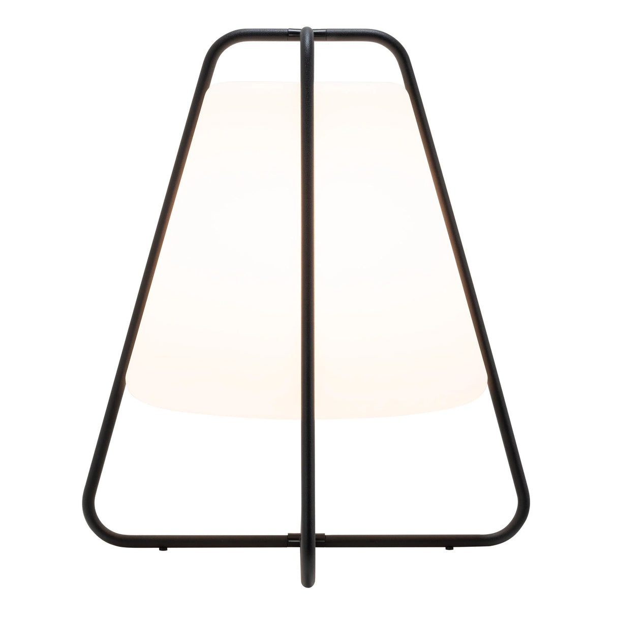 zafferano zafferano teepee lampada da tavolo portatile ledtouch dimmer nero ean 8054040727443