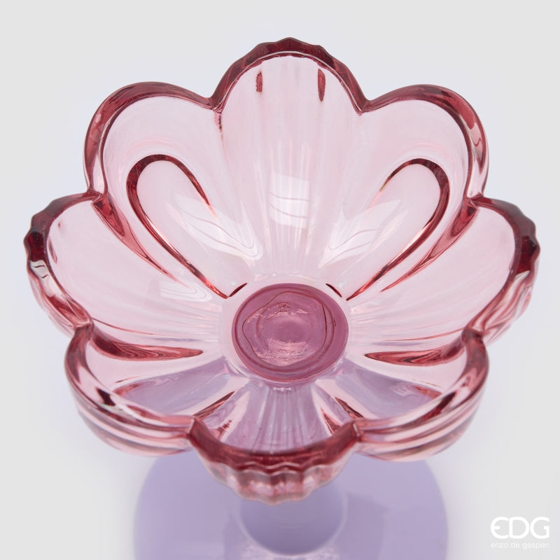 edg enzo de gasperi edg enzo de gasperi portacandela a forma di fiore ass h 135 cm d 11 cm multicolor 1 pz ean 8059824625205
