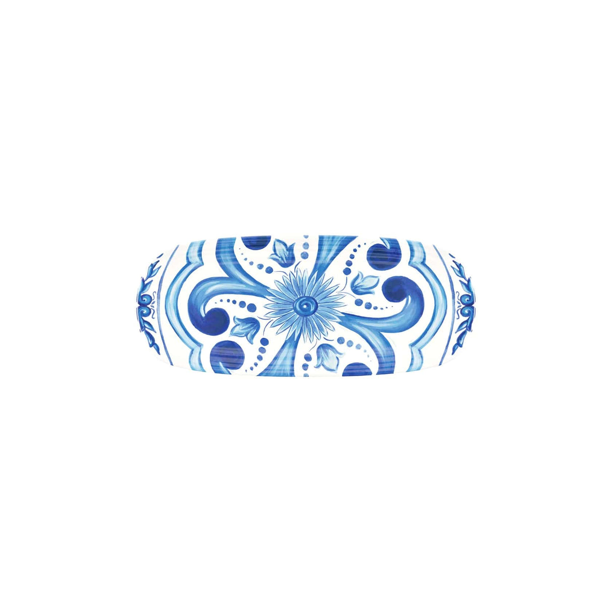 guzzini guzzini vassoio rettangolare piccolo decoro blues 395 x 165 x25 cm melamina table decor ean 8008392368892