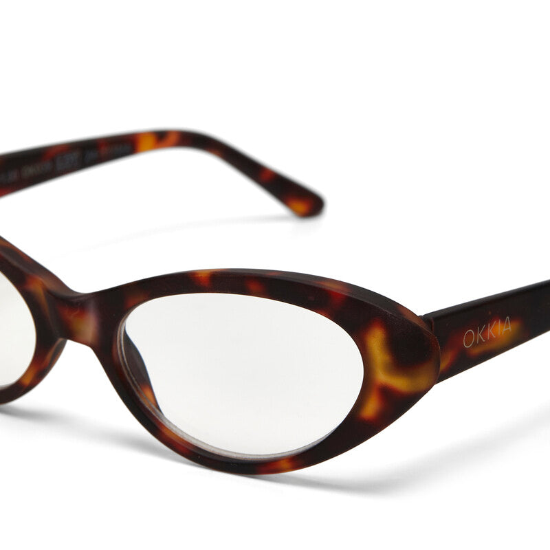 okkia okkia occhiale da lettura mod lina cat eye classic havana diottrie 1 00 ean 8055773199958