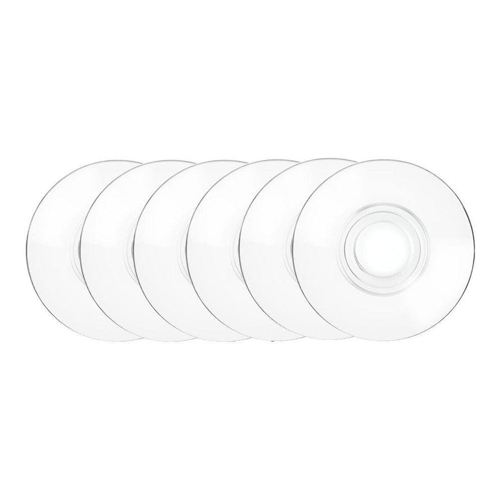 rcr cristalleria italiana rcr cristalleria italiana piattino universale per tazza moka vetro d 125 cm conf 6 pz ean 8007815600649