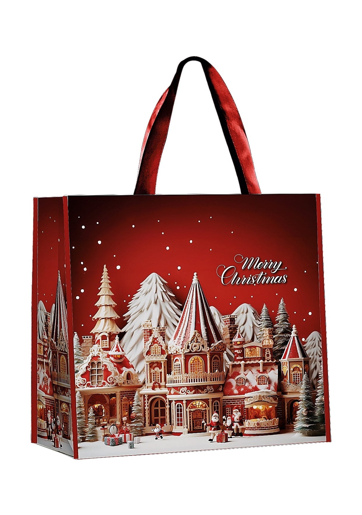regalo italiano regalo italiano borsa pp natale 43 x 15 cm h 37 cm ass multicolor 1 pz ean 8057586036413