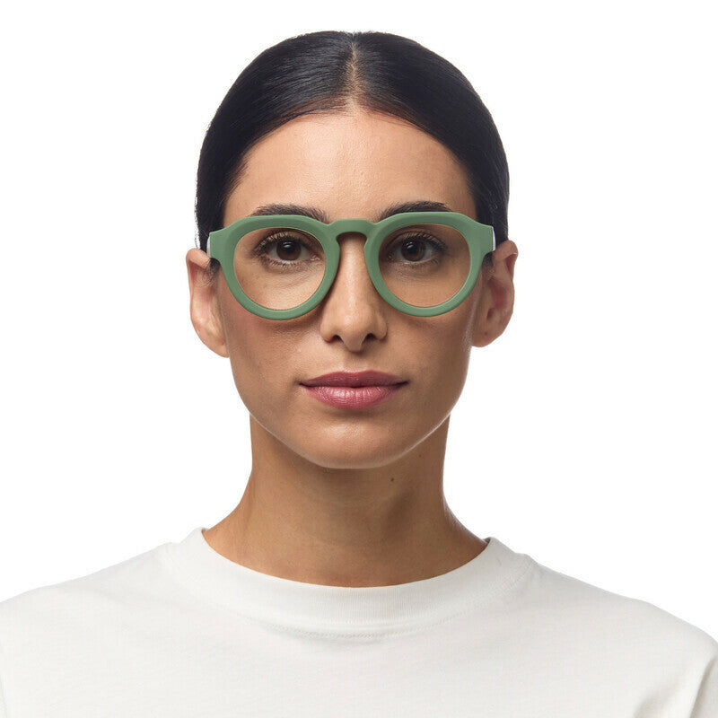 okkia okkia occhiale da lettura mod zeno soft touch anti luce blu verde diottrie 3 00 ean 8056211370960