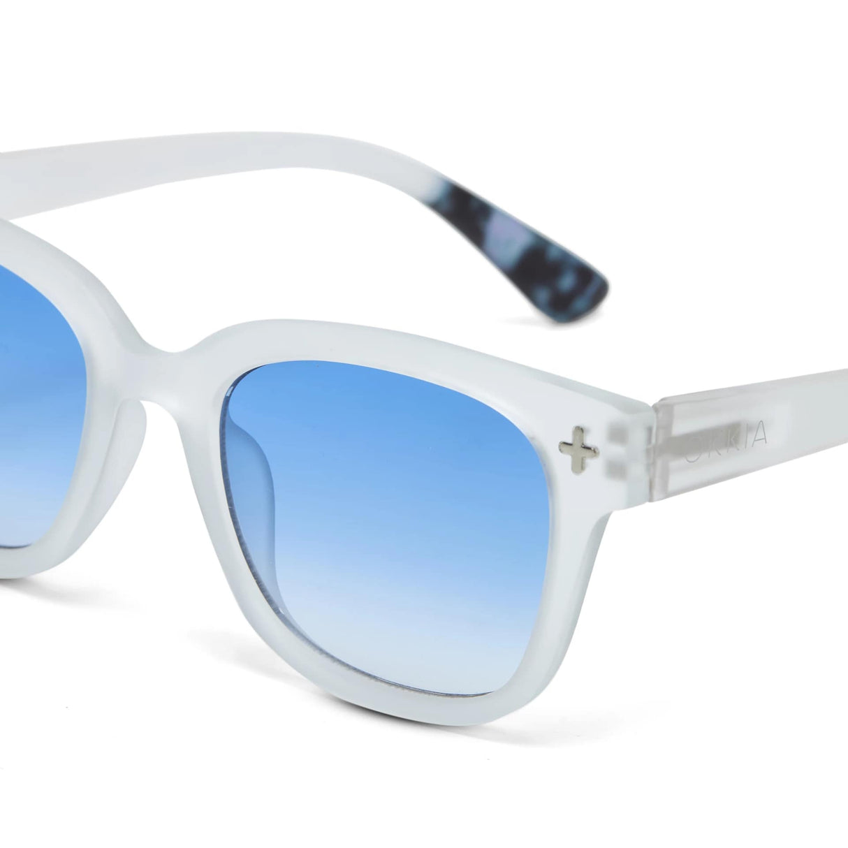 okkia okkia occhiale da sole premontato mod giovanni clear blue ean 8056211371417