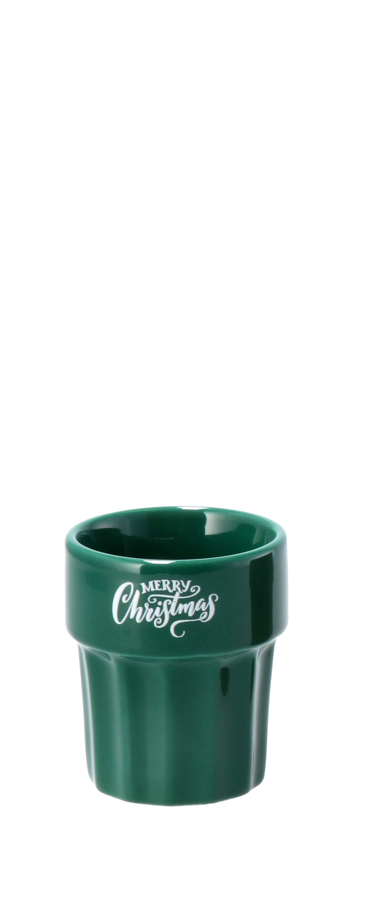regalo italiano regalo italiano bicchierino natale merry christmas ass 90 ml rosso o verde o beige 1 pz ean 8057586162280