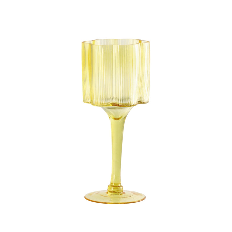 regalo italiano regalo italiano portacandela fiore d 11 cm h 25 cm ass vetro 1 pz ean 8057586170919
