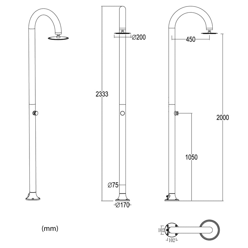 immagine-4-sined-luna-timer-nera-doccia-in-alluminio-doppio-attacco-acqua-temporizzata-soffione-tondo-nera-ean-8025431152946