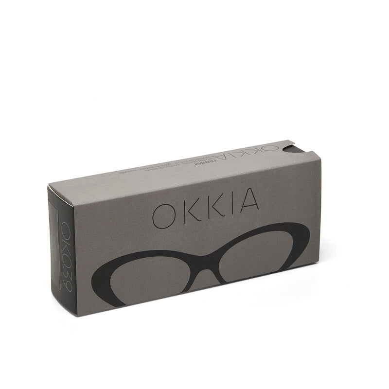 okkia okkia occhiale da lettura mod lina cat eye nero diottrie 2 00 ean 8055773199927