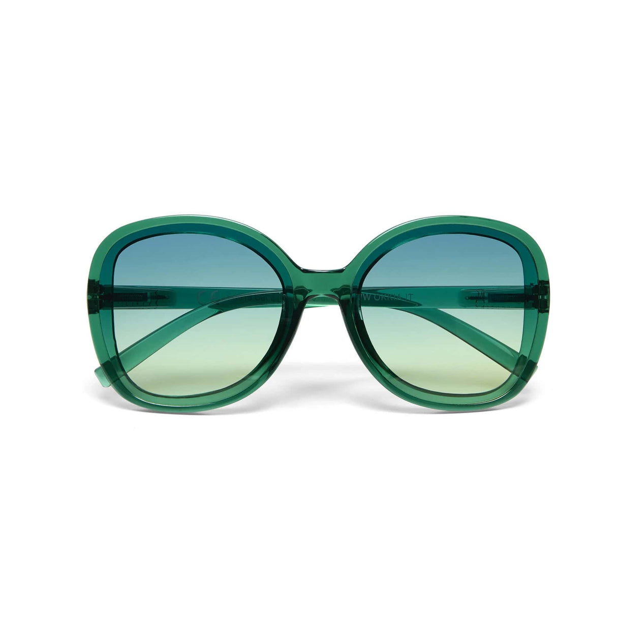 okkia okkia occhiale da sole premontato butterfly mod anna light green ean 8056211370403