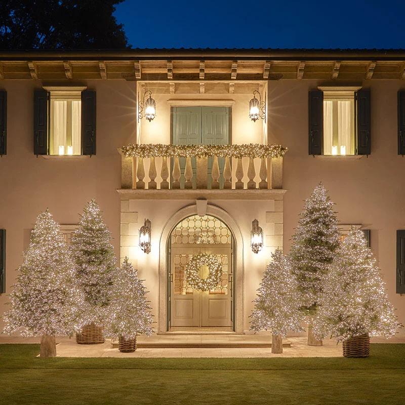 edg_enzo de gasperi albero di natale pino spark h 300 cm d 205 cm 10 000 miniled verde