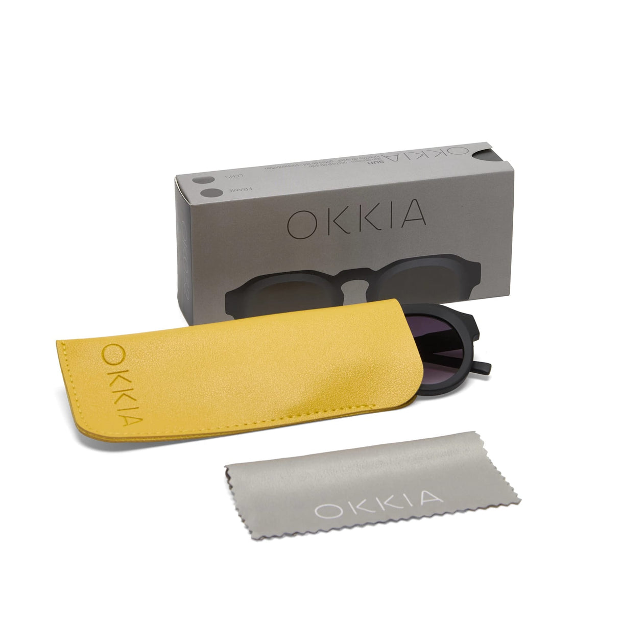 okkia okkia occhiale da sole premontato mod zeno black ean 8056211370816