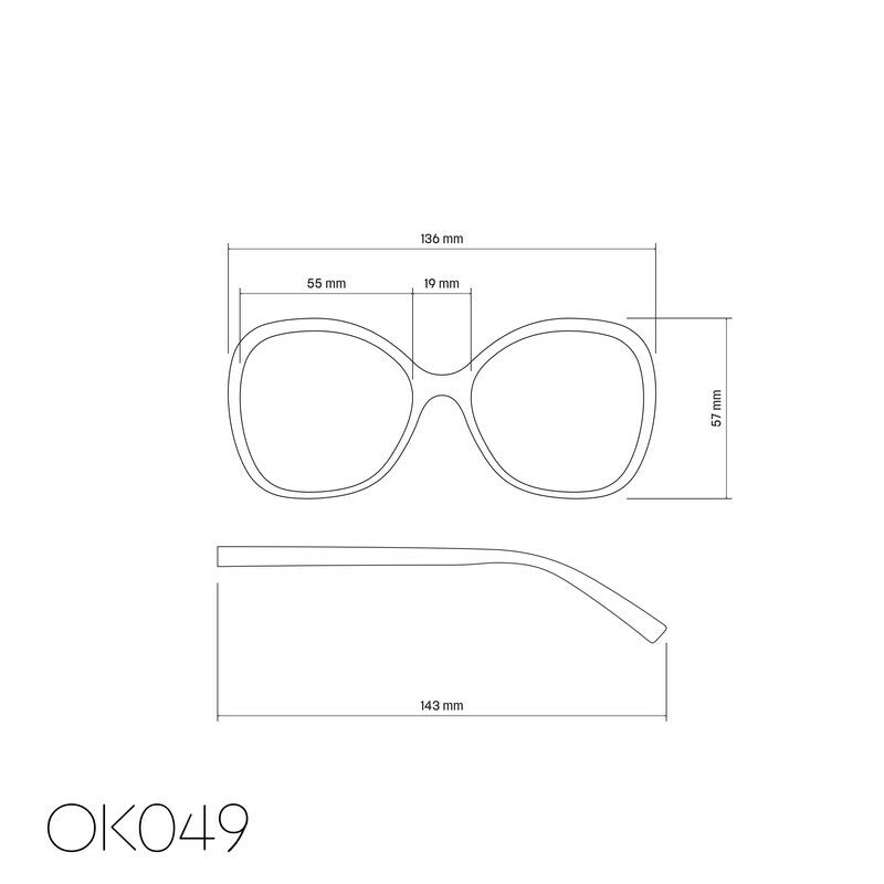 okkia okkia occhiale da lettura mod verona premontato butterfly soft touch spring anti luce blu havana giallo diottrie 2 00 ean 8056211374470