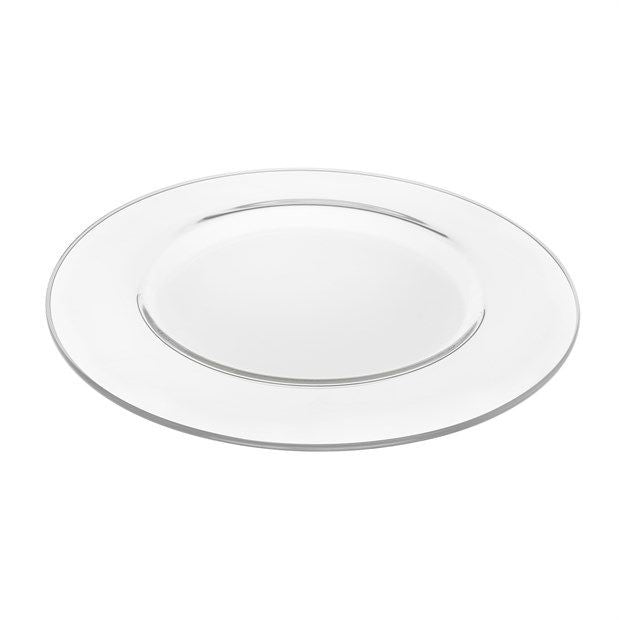 A.L.E Import Piatto Tondo D 330 Mm Vetro