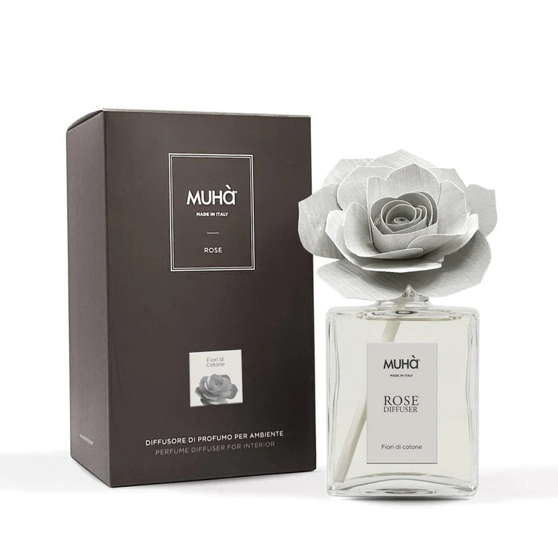 Muhà Difusor Perfumado Rose Flores de Algodón 200 ml