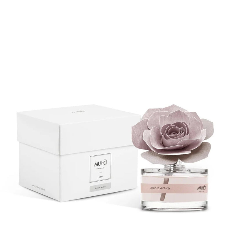 Muhà Difusor Perfumador Rosa Rosa Bombonera Ámbar Antiguo 50ml