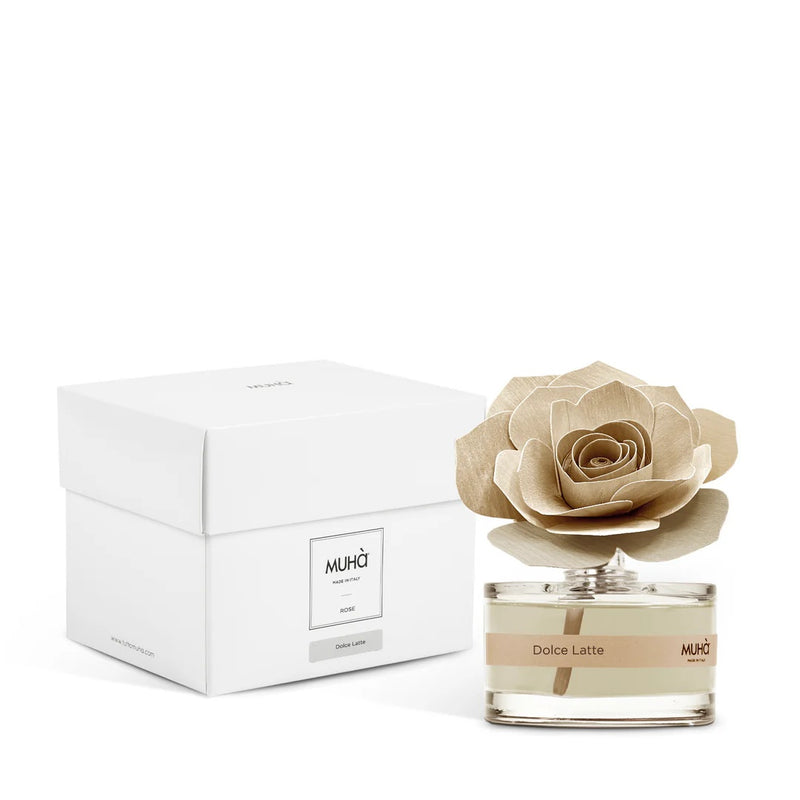 Muhà Difusor Perfumador Rosa Butter Bomboniera Dulce Latte 50ml