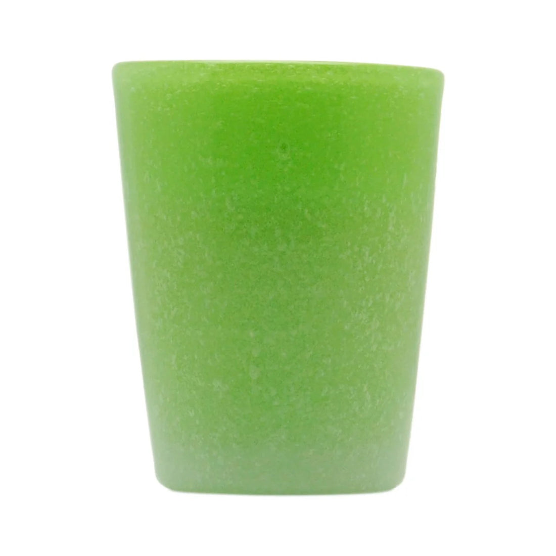 Zani Serafino Memento Tumbler Vaso de Agua Color Apple en Pasta de Vidrio