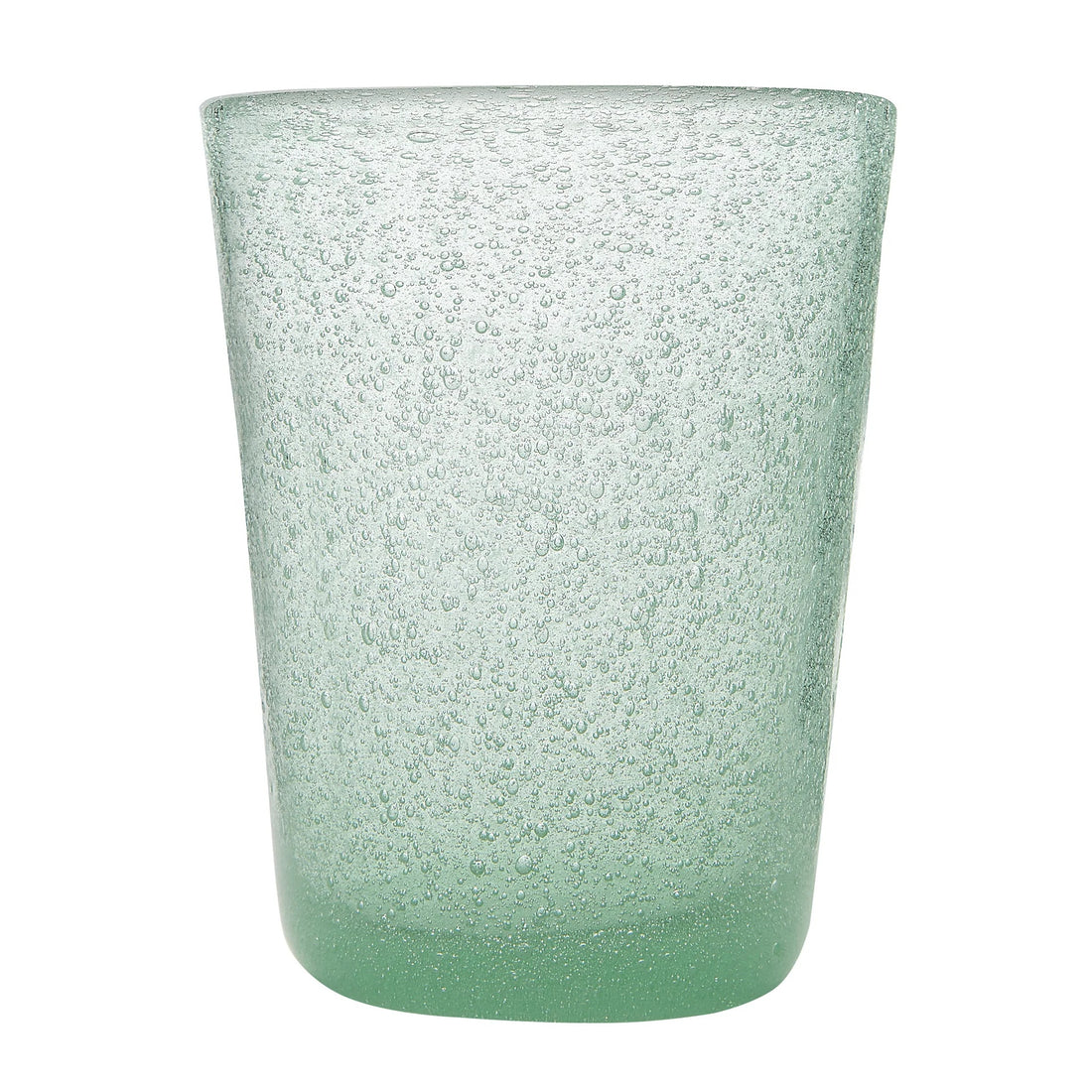 Vaso Zani Serafino Bicchiere Agua Jade 30cl en Pasta de Vidrio Hecho a Mano