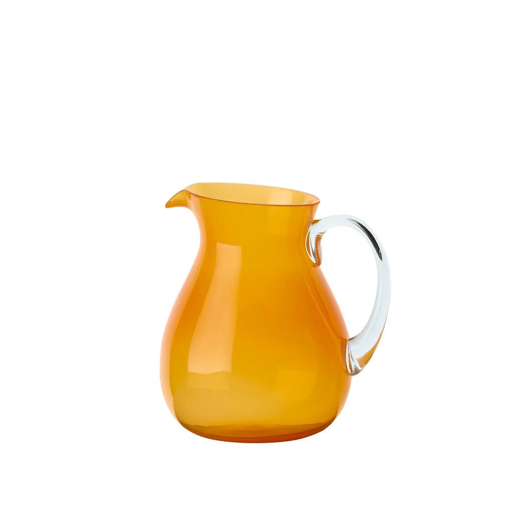 Zani Serafino Memento Synth Small Pitcher Jarra Pequeña Color Mandarina en MS-Metacrilato 1 Lt