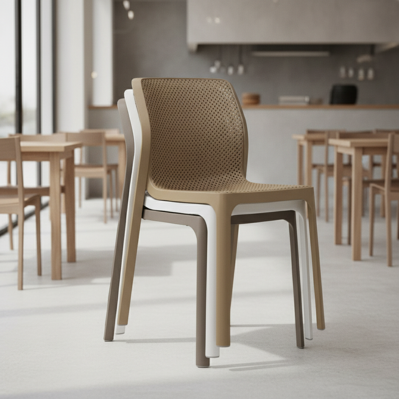 Nardi Bit tortora impilabili complete lifestyle