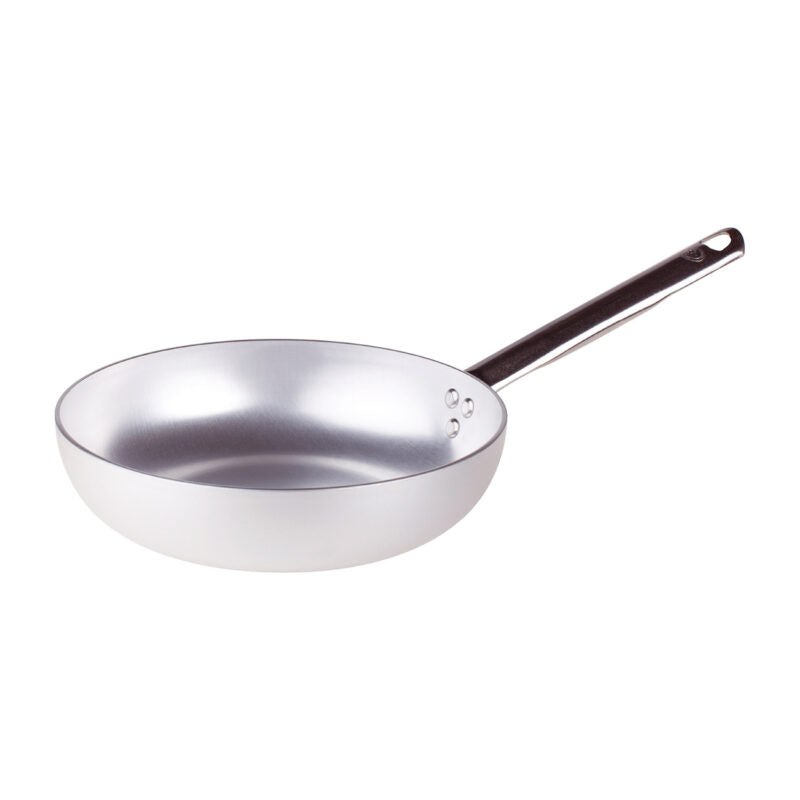 AGNELLI Sartén Volteada Alta Aluminio con 1 Mango Inoxidable D 20 Cm