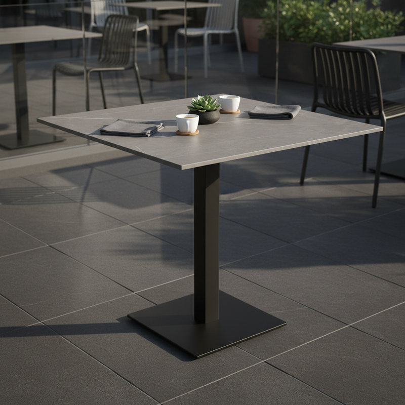 Piano Gres Grigio 70×70 – Dehors Bar