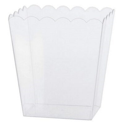 Bigiemme Contenedor Plástico Transparente Rectangular MED