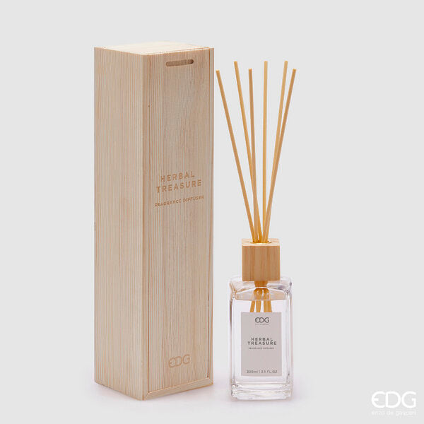 EDG Enzo De Gasperi Difusor Botella Essential 330 Ml H 16 Cm Herbal Treasure
