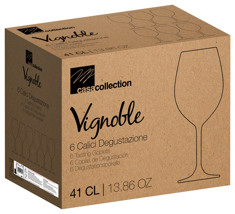 Dimo Set 6 Copas Vignoble para Vino Blanco 41 cl