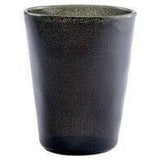 Vaso Zani Serafino Memento Glass Black Transparent 30cl