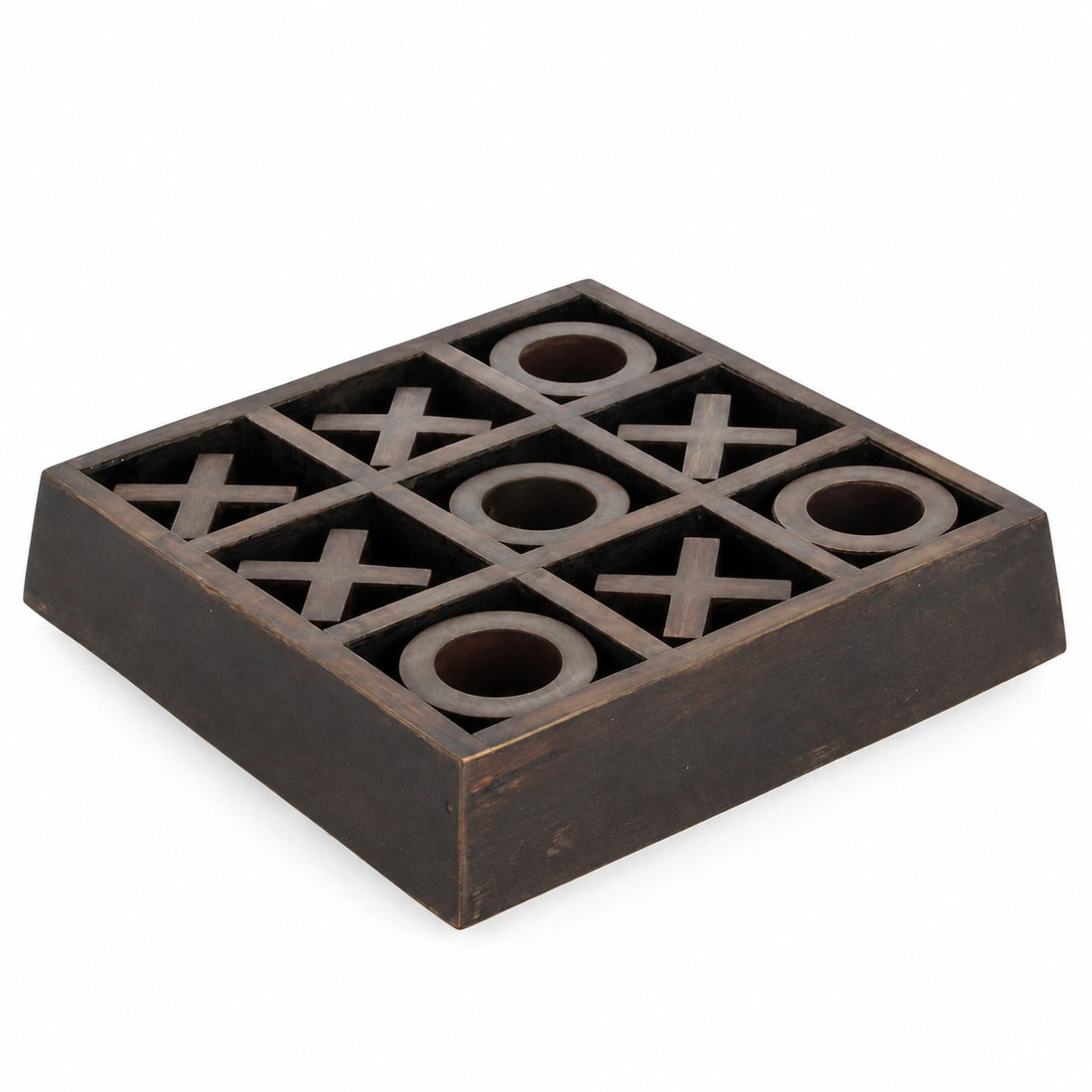 Bizzotto Decorazione Tris Fortune Marrone 17,7x17,7 cm – Idea Regalo Natale