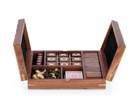 Bizzotto Decoración Múltiple Fortune 25,5x25,5xH10,5 cm – Complemento Decorativo Elegante para la Casa e Idea de Regalo de Navidad