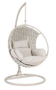 Bizzotto Poltrona Sospesa Galapagos Max 130 Kg Bianco