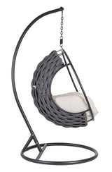 bizzotto bizzotto poltrona sospesa galapagos max 130 kg nero ean 8051836678118