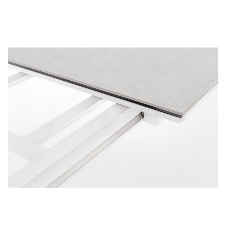 Bizzotto Tavolo Allungabile Otavio Rettangolare 220 - 280 - 340 x 95 Cm Bianco