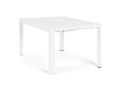 Bizzotto Mesa Cuadrada Extensible Kiplin 149 x 97 / 149 Cm Blanco