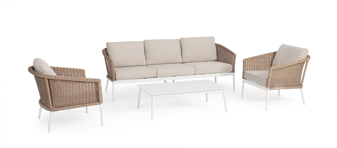 bizzotto bizzotto set salotto oceana 4 elementi vapor bianco ean 8051836671065